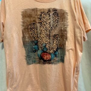 Leopard Cactus Graphic Tee